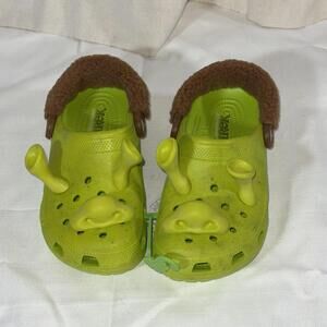 NEW DreamWorks Shrek × Crocs Size 5 M  7 W Unisex Classic Croc Clogs Ogre